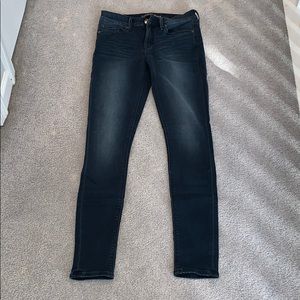 Express dark blue jeans